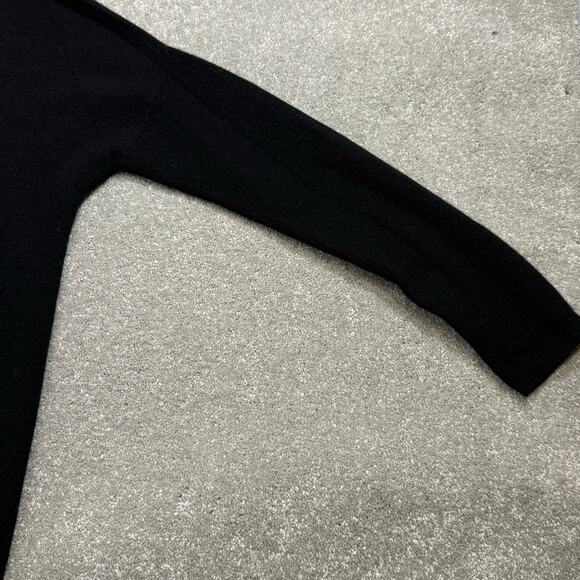 Quince NWT Mongolian Cashmere Maternity Batwing Sweater Black Small Quiet Luxury - Picture 10 of 16